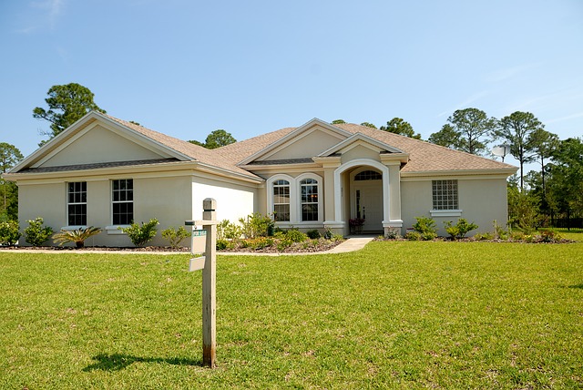 a house with a mailbox in front of it