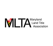 the logo for maryland land title association